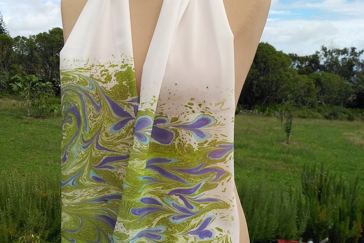 Water Marble Art / Ancient technique of water marble painting - Photo 1 of 23