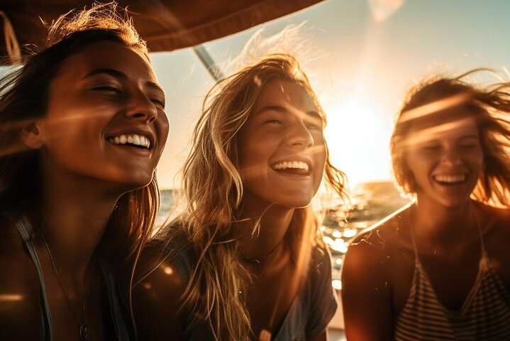 Boat party at sunset with DJ and open bar - Photo 1 of 8