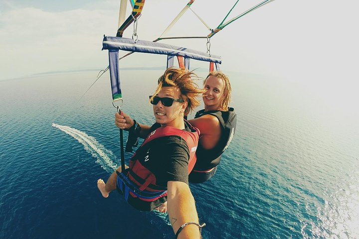 Parasailing in the Algarve