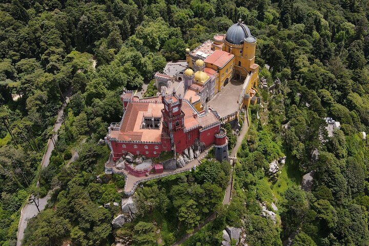 Pena Palace Aerial View