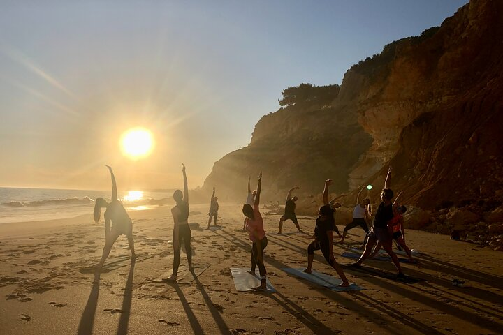 Sunset Yoga at Praia da Rocha, Portimão by el Sol Lifestyle - Photo 1 of 10