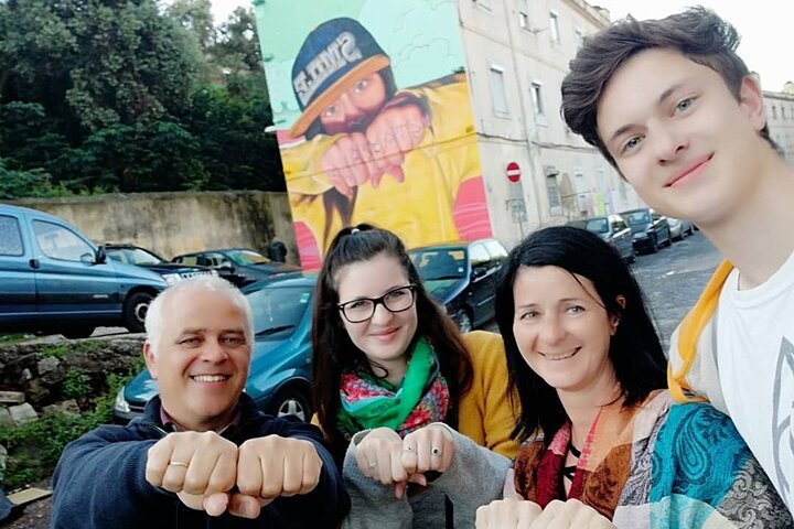 The Real Lisbon Street Art Private Guided Tour by Minivan - Photo 1 of 24