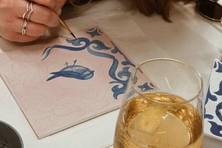 Tile Painting and Cocktails in Downtown Porto - Photo 1 of 25