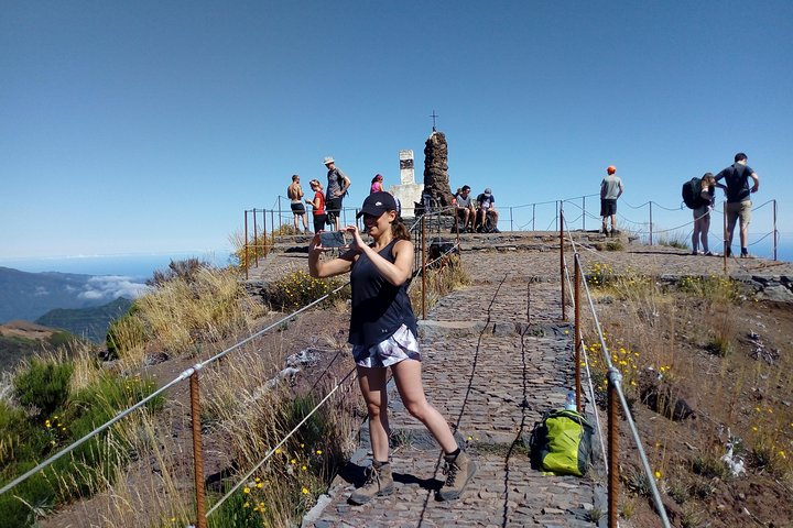 In Pico Ruivo, highest mountain of Madeira 