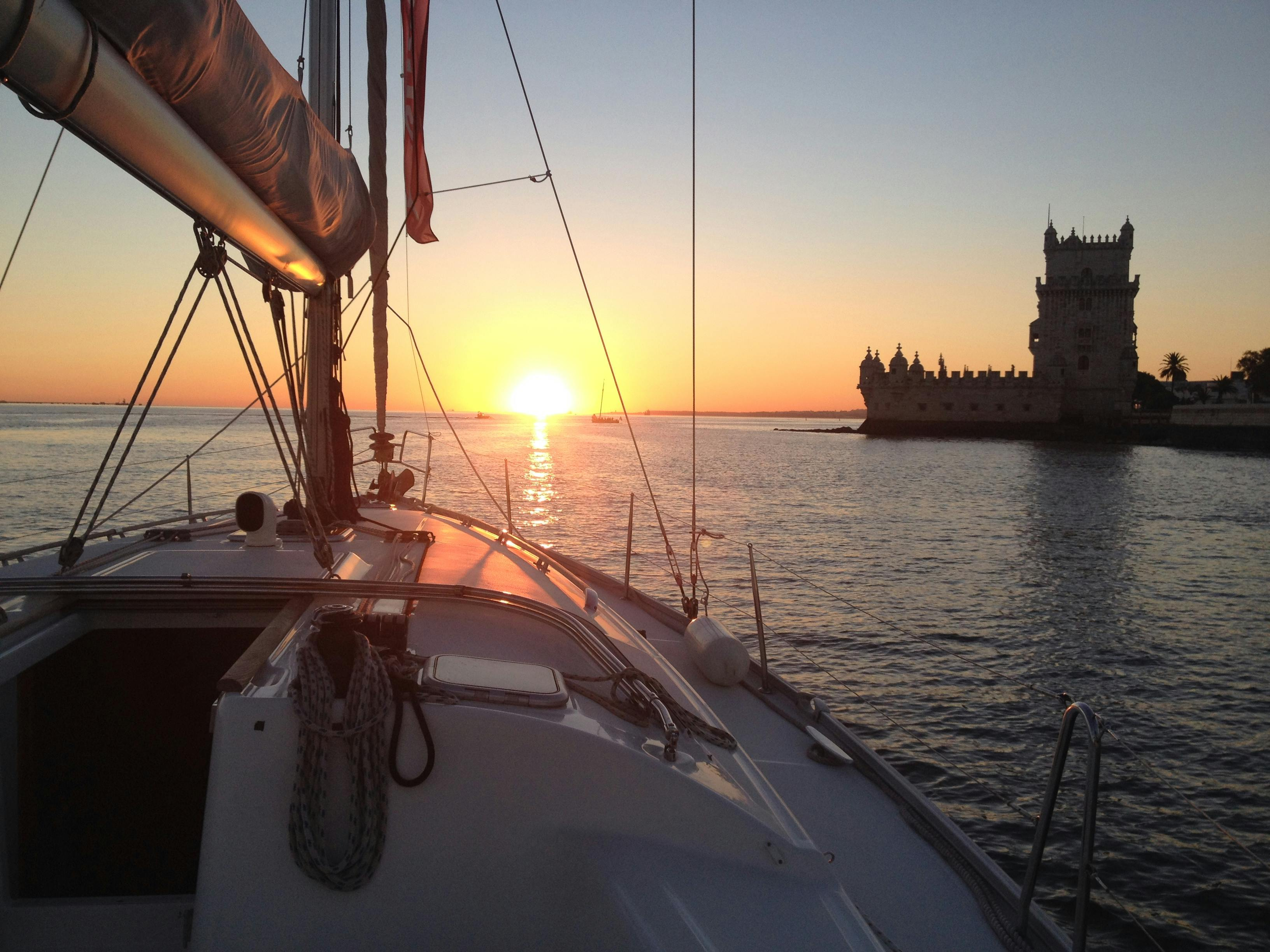 Lisbon: 2-Hour Sunset Sailing Tour from Belém - Photo 1 of 6