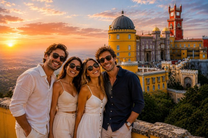 Tour to Sintra, Pena, Regaleira, Cabo Roca &Cascais(Max 8 People) - Photo 1 of 25