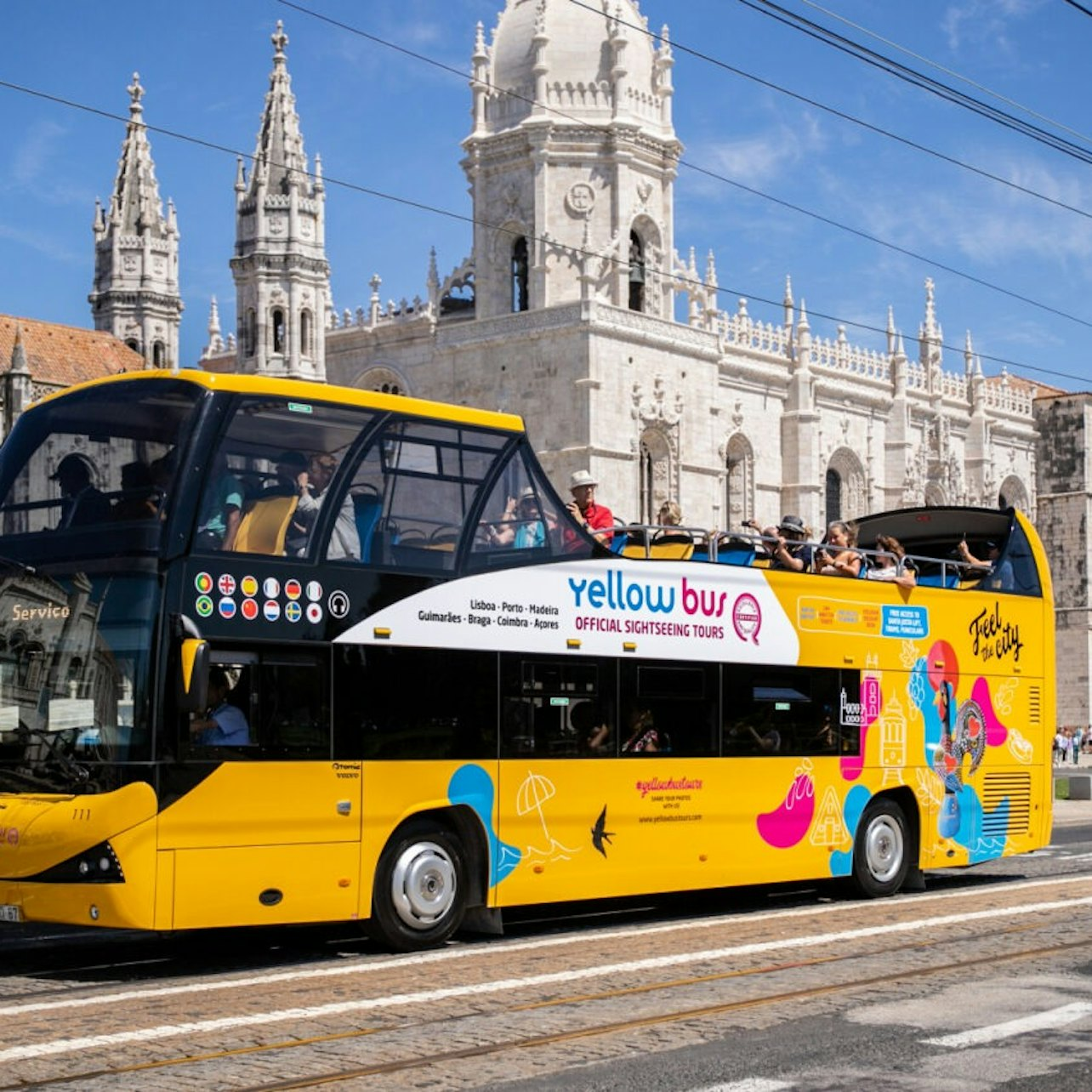 Yellow Bus Lisbon: 24 or 48-Hour Hop-on Hop-off Bus Tour - Photo 1 of 8