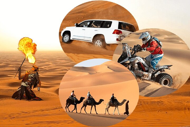 Doha: Desert Safari With Quad bike ,Camel Ride And Sand Boarding  - Photo 1 of 12