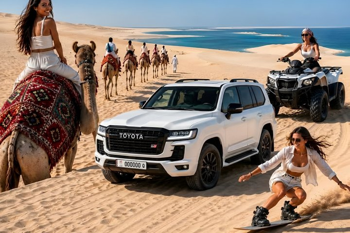 Desert safari, Dune bashing, Sandboarding, Camel With ATV Option - Photo 1 of 25