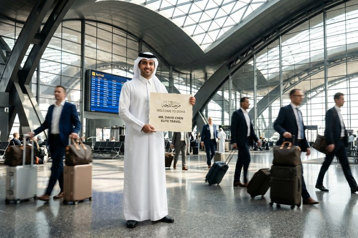 Doha: Hamad DOH Airport Private Transfer to/from City Center - Photo 1 of 9