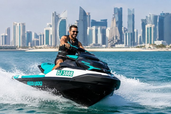 Doha Jet Ski Adventure | High-Speed Ride with Stunning Views - Photo 1 of 4