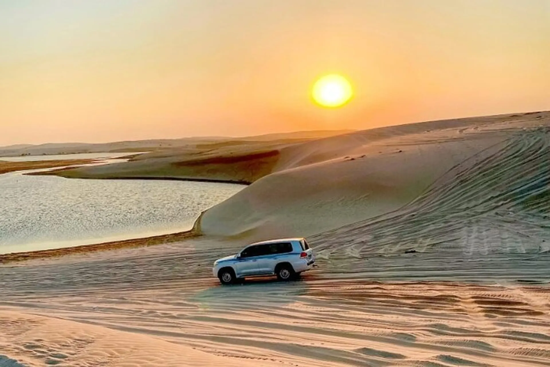 Sunrise or Sunset , Desert Safari Tour in Heart of Qatar in Doha | Pelago, image size:1920x1280
