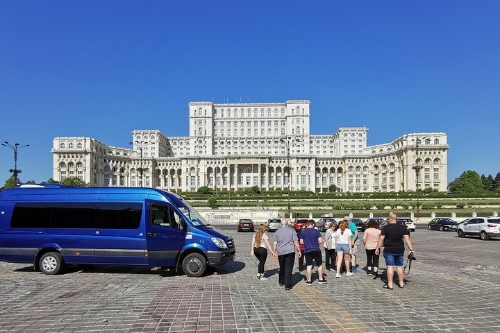 Bucharest Hop-on hop-off sightseeing minibus with live tourguide  - Photo 1 of 25
