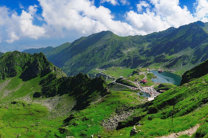 Fagaras Mountains w/ Balea Lake