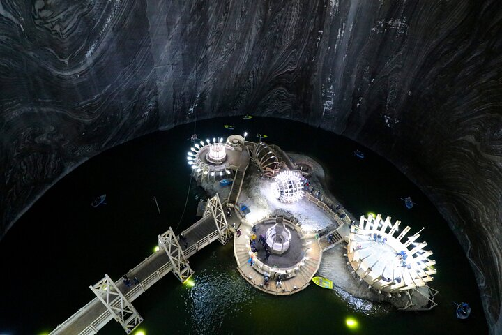 Underground Lake, Turda Salt Mine