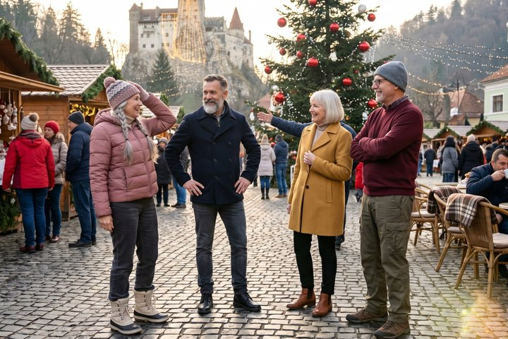 Private Christmas Heritage Walk in Bran - Photo 1 of 8