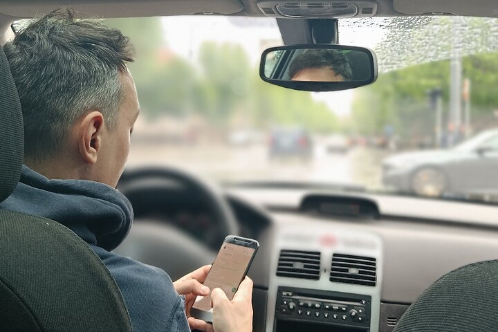 Greek-speaking driver