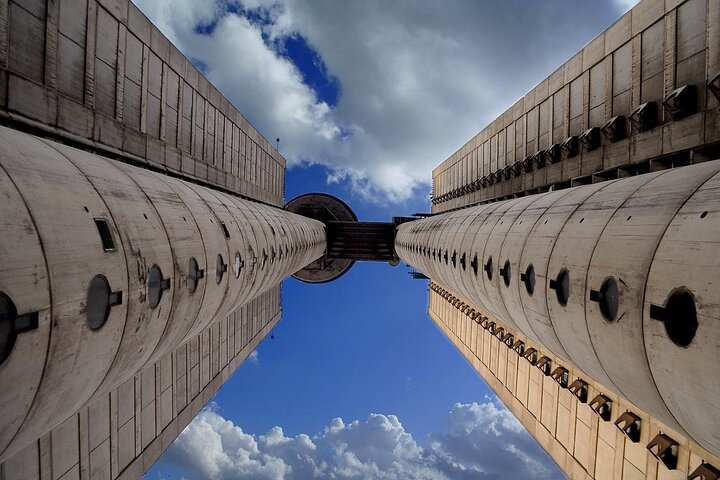 View from under Genex tower