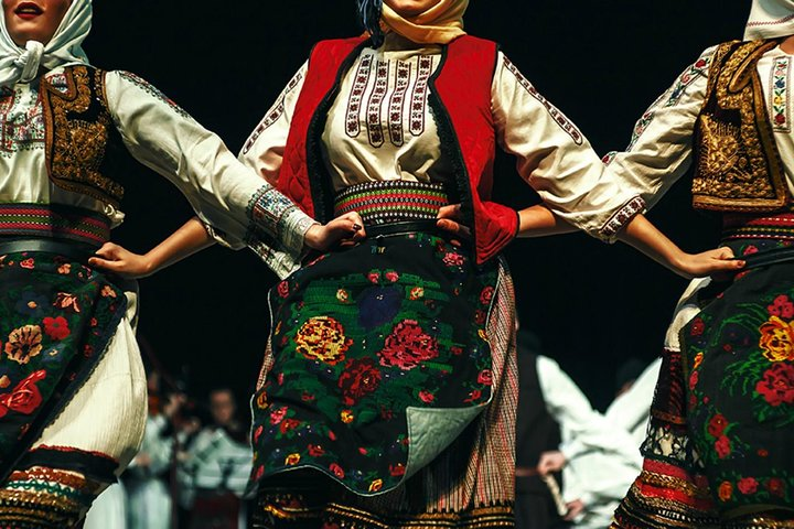 Folklore night in Belgrade