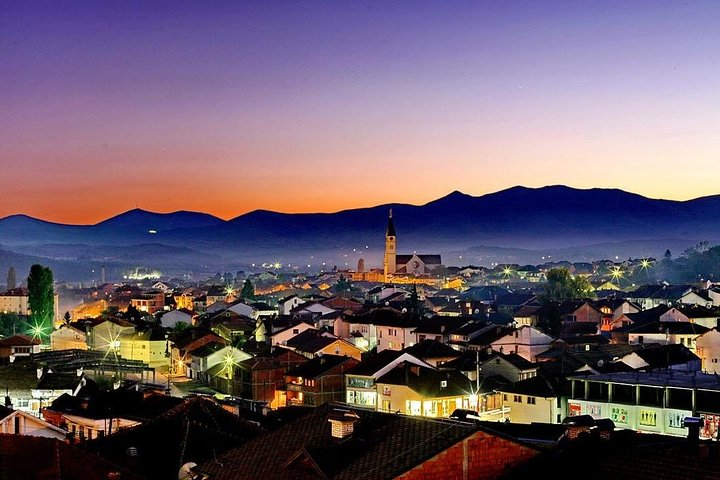 Gjakova by night