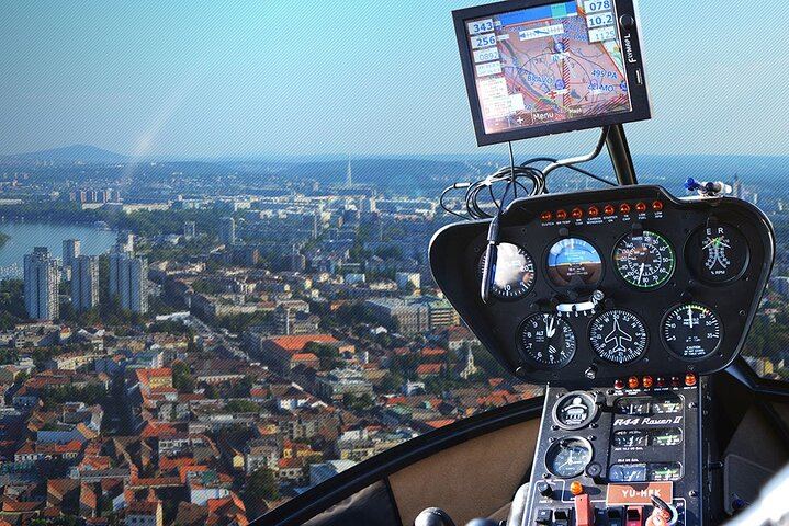 Helicopter Flying over Belgrade - Photo 1 of 7