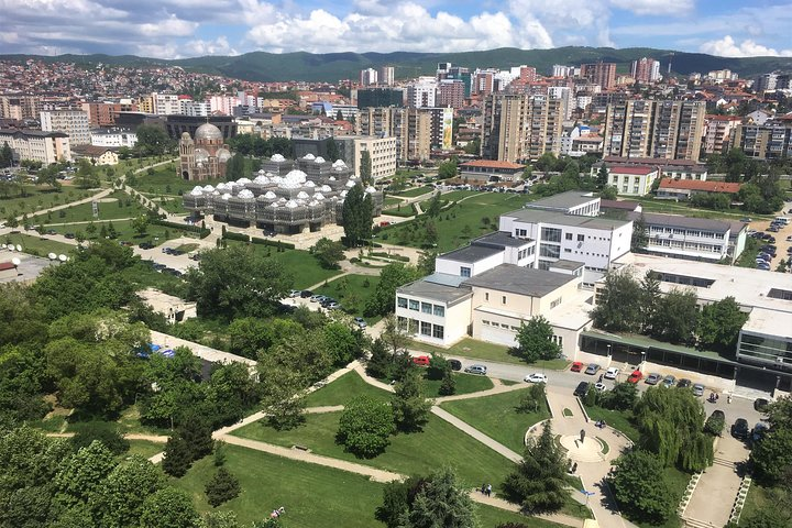 Prishtina city view
