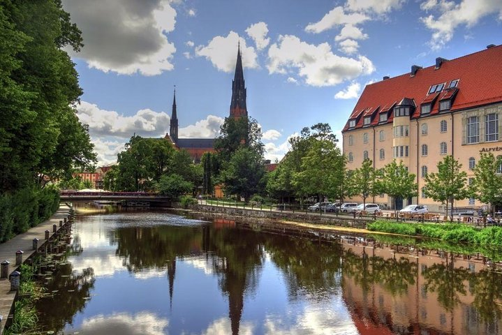 Explore the serene charm of Uppsala where historic architecture meets tranquil waters revealing a picturesque landscape perfect for uncovering Sweden’s rich cultural heritage.