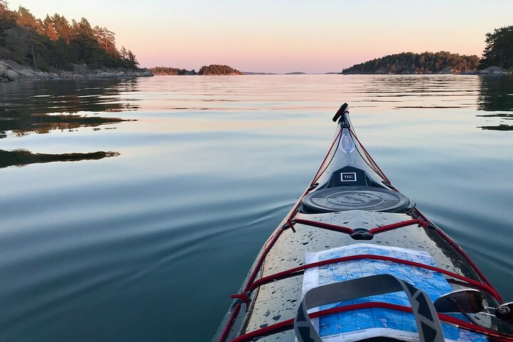 Quiet Sunset Kayaking in Stockholm Archipelago - Photo 1 of 25