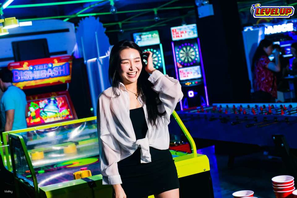 A Night Out at Level Up: The Retro Themed Arcade Bar in Clarke Quay | Singapore - Photo 1 of 10