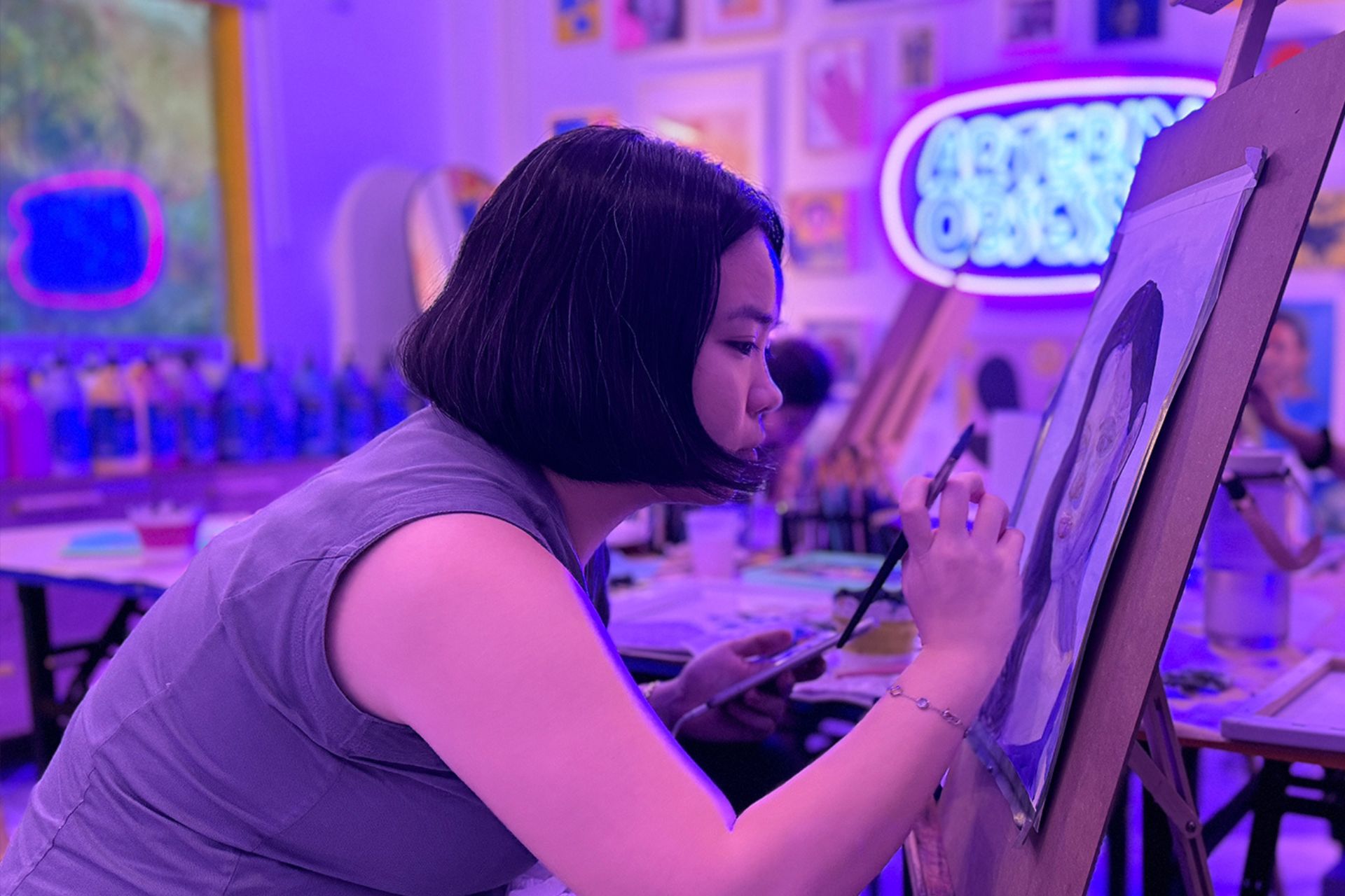 Arterly Obsessed 스튜디오 아트 재밍 - Photo 1 of 5