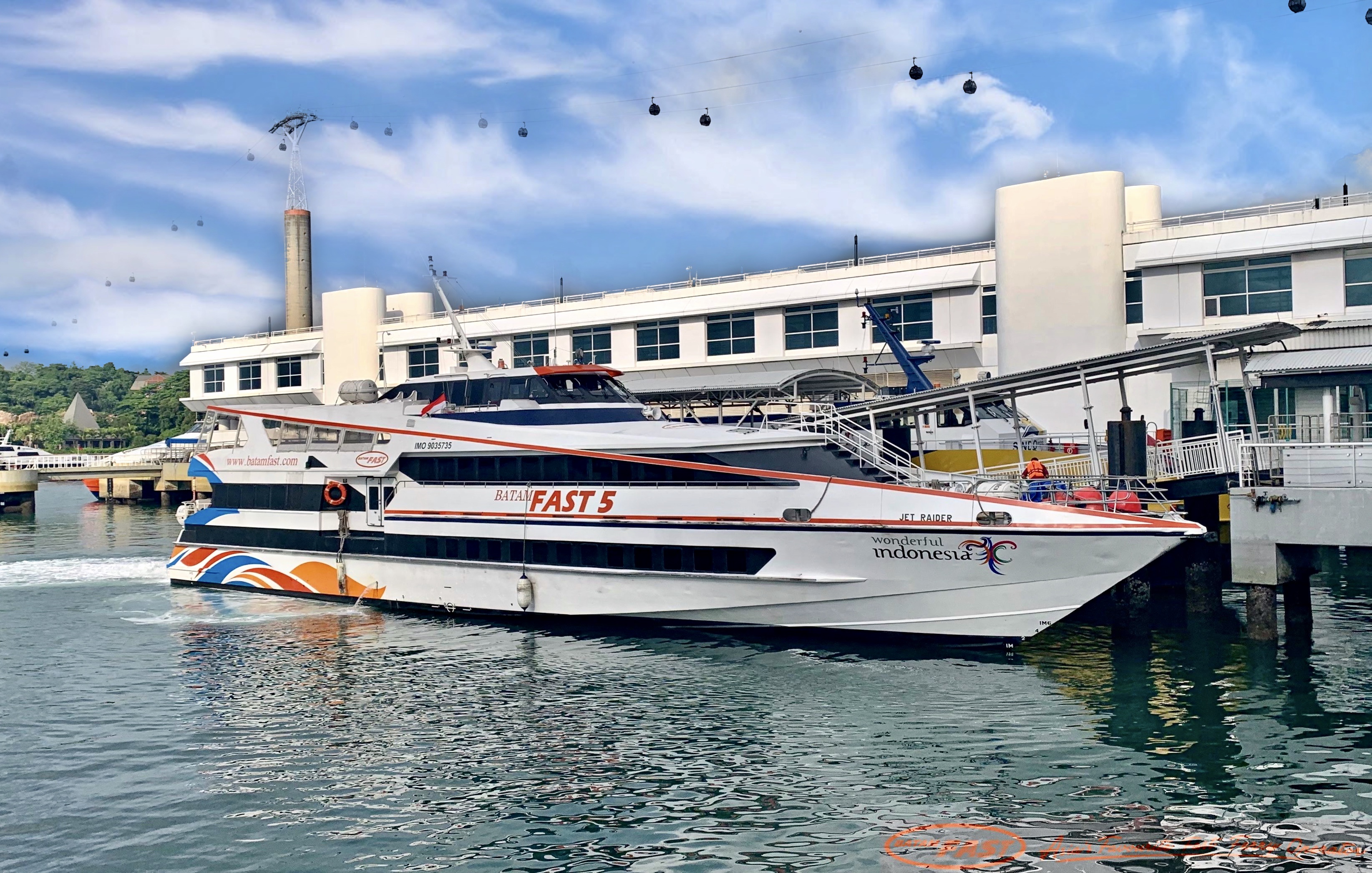 Experience the convenience of swift travel to Batam aboard the fast ferry enjoying seamless journeys across serene waters from Singapore to Batam Centre perfect for your next getaway.