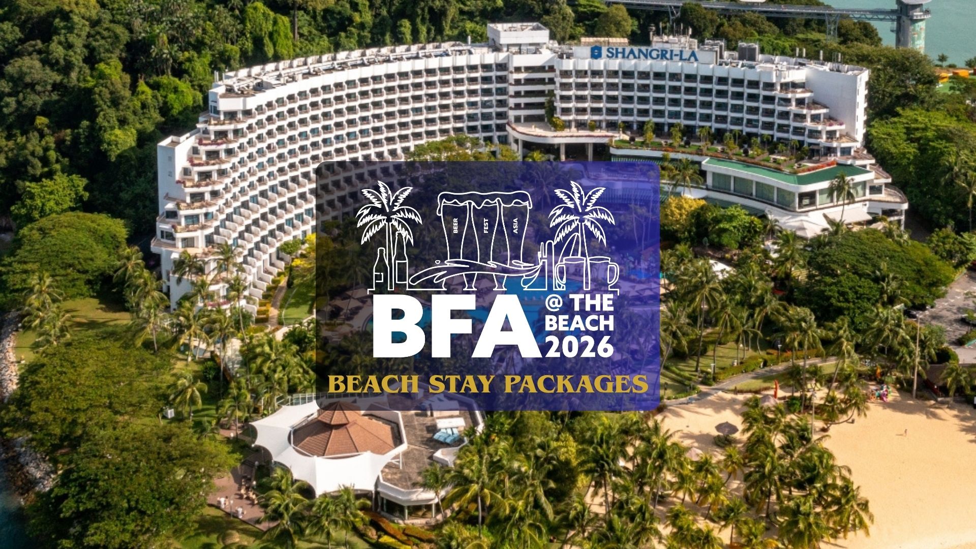 BeerFest Asia x Shangri-La Rasa Sentosa - Beach Stay Package - Photo 1 of 5