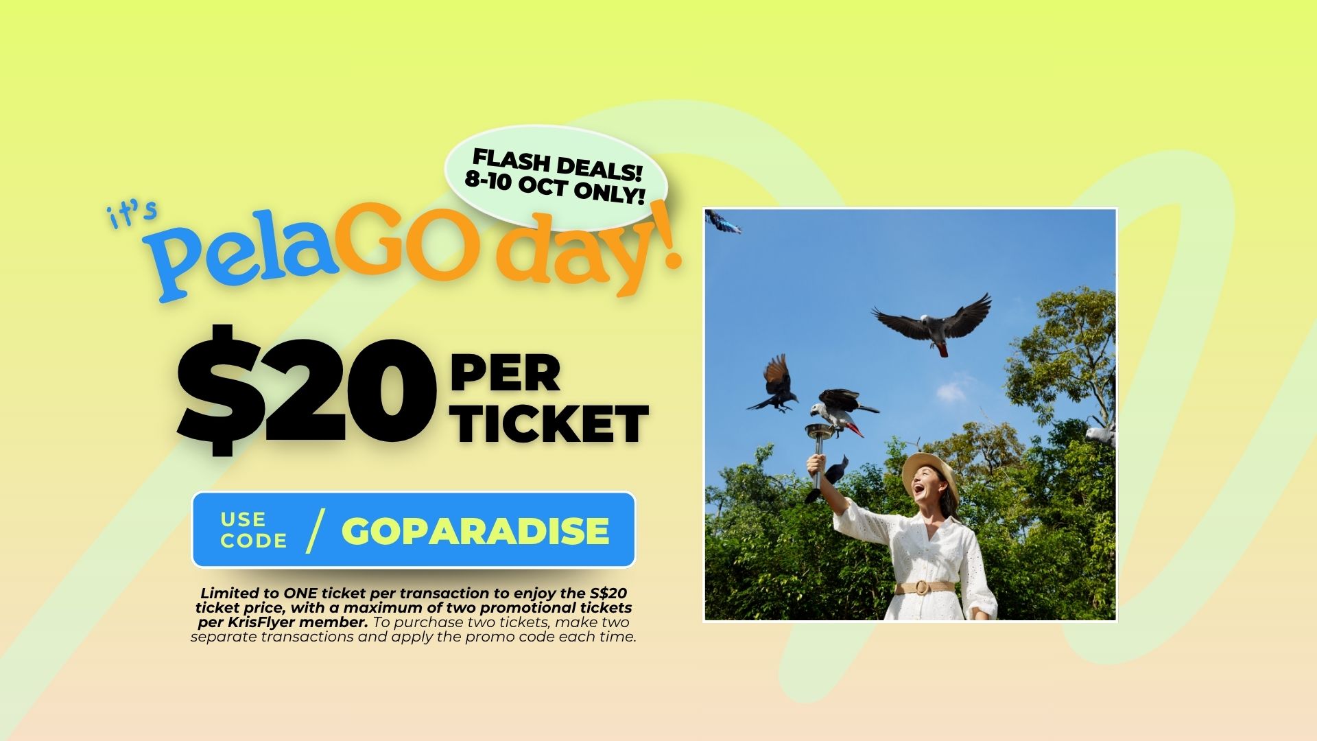 [Pelago Day] Bird Paradise - Photo 1 of 19
