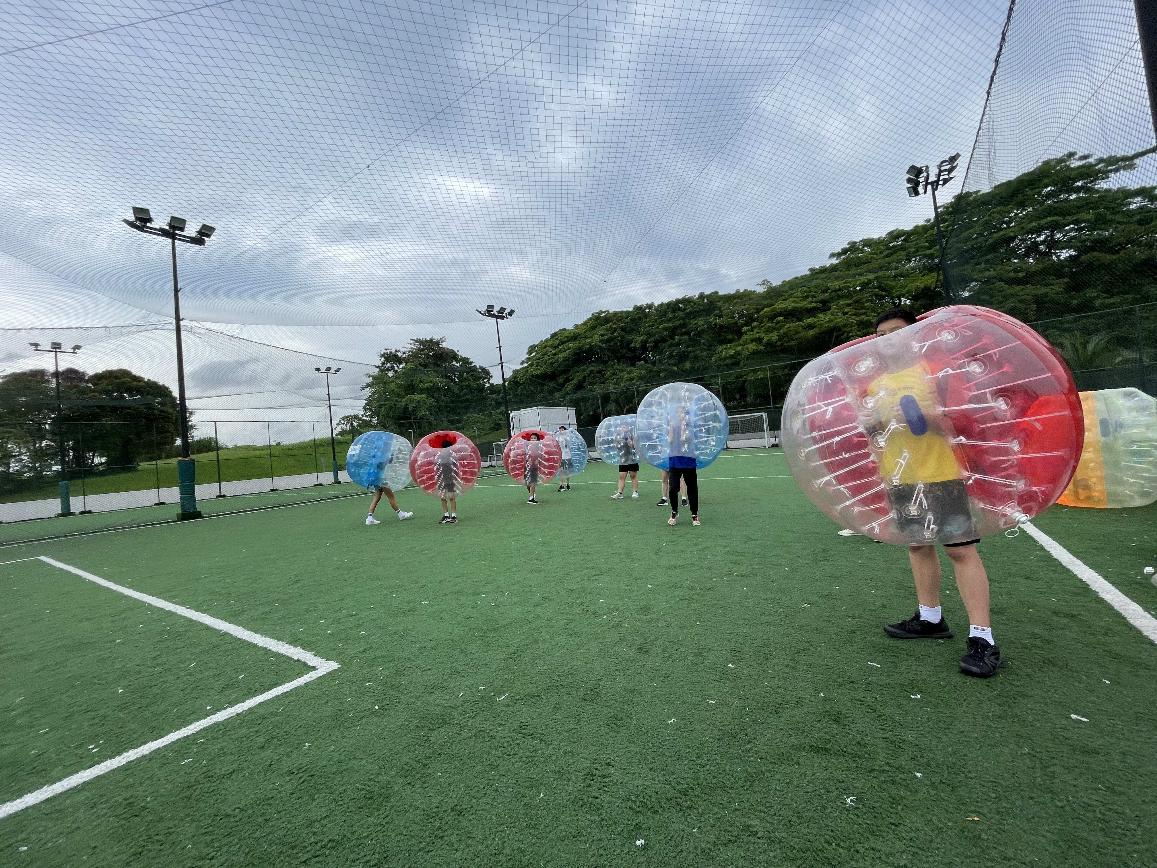 Experience the joy of friendly competition with Bubble Bloop Games in Singapore. Don your Bump Suit and engage in exciting games creating unforgettable memories with friends.
