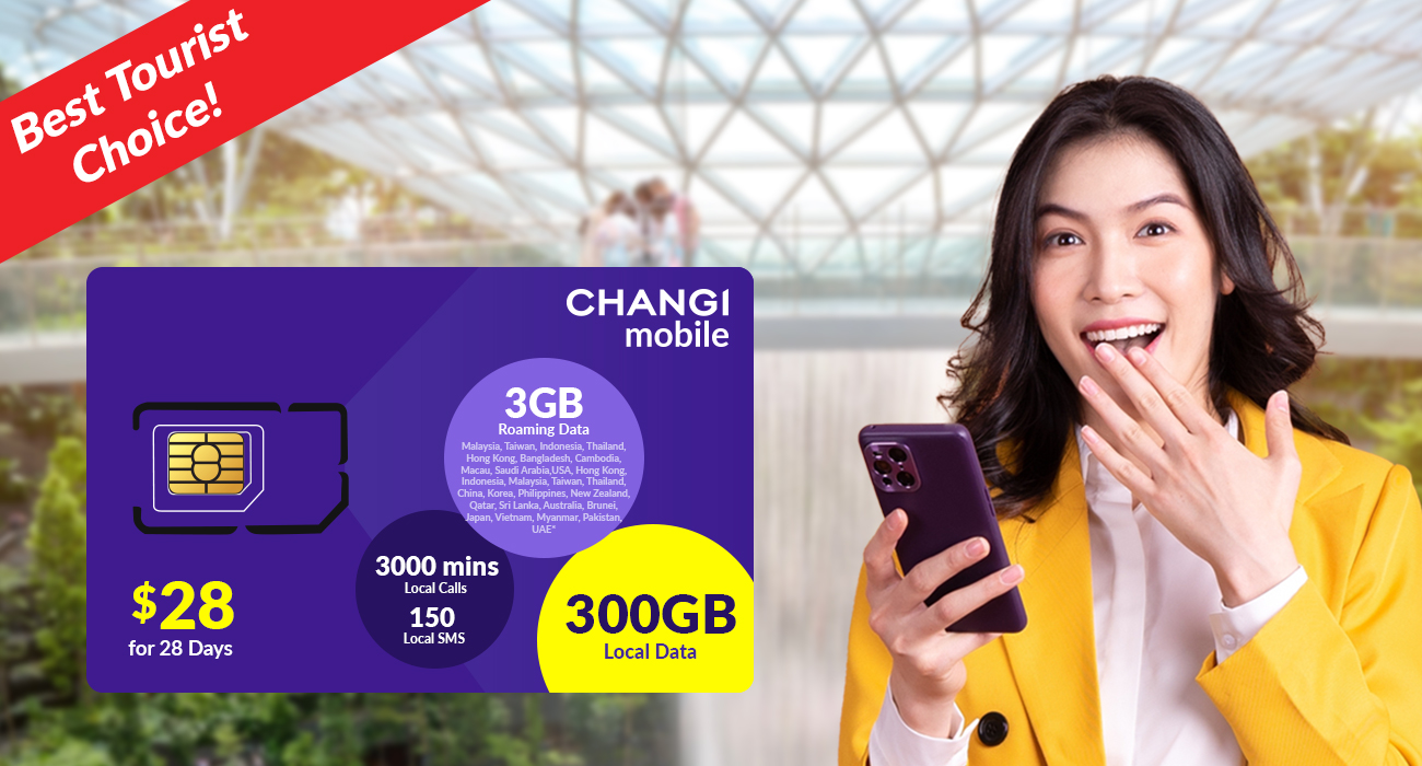 Stay connected effortlessly while exploring Singapore with Changi Mobile. Experience quick activation and reliable coverage ensuring seamless communication and internet access throughout your adventures.