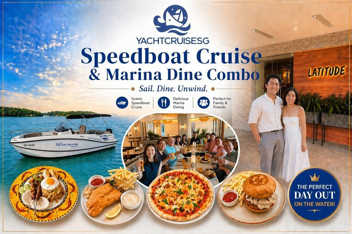 Singapore Speedboat Cruise & Marina Dine Combo - Photo 1 of 23