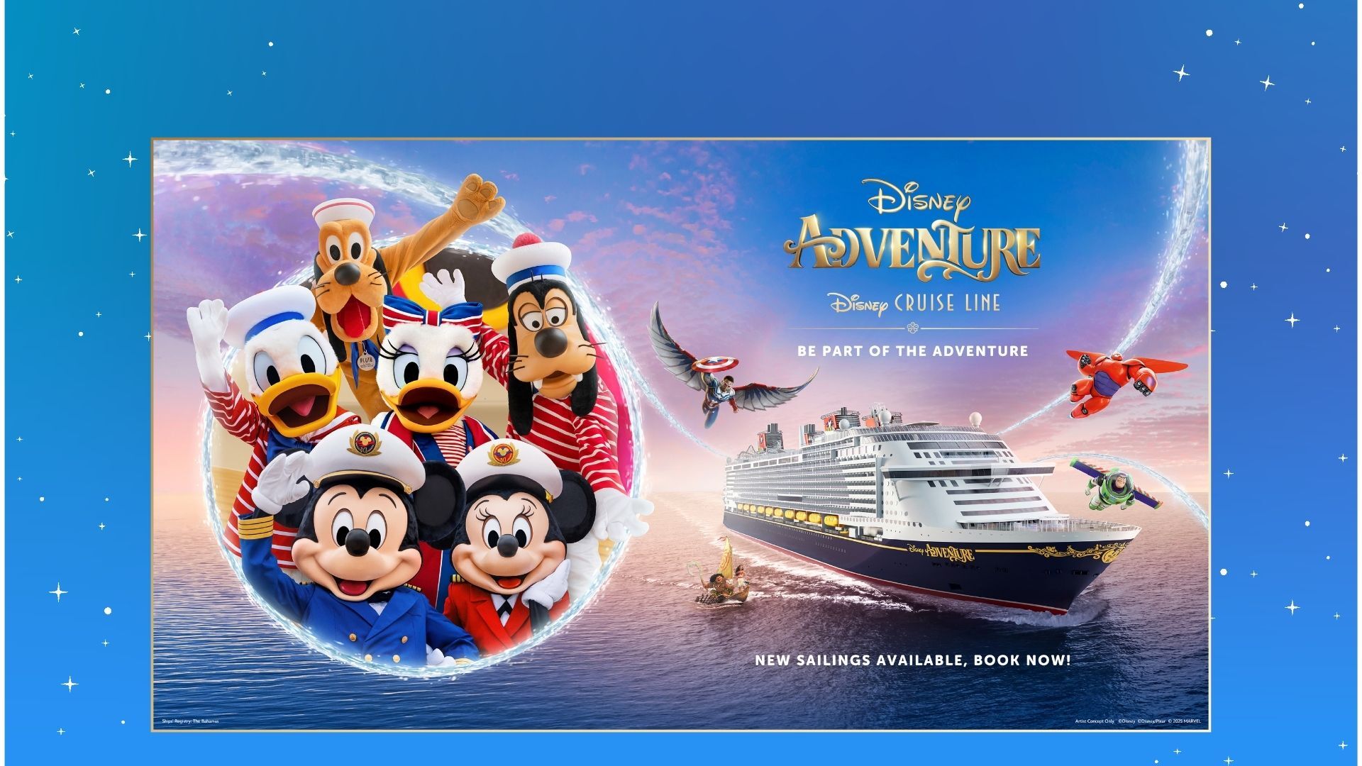KrisFlyer Experiences - Disney Adventure Inaugural Sailings (Miles Only) - Photo 1 of 14