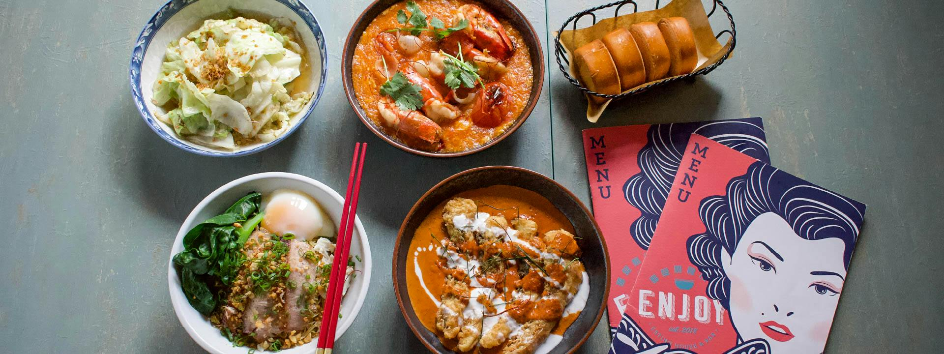 Enjoy Eating House & Bar: SGD60 Cash Voucher - Photo 1 of 5