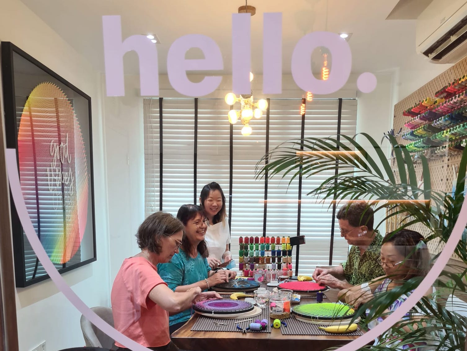 Create beautiful mandala string art with floral batik designs in a collaborative workshop. Dive into creativity with fellow artists exploring Singapore’s rich artistic heritage in a welcoming space.
