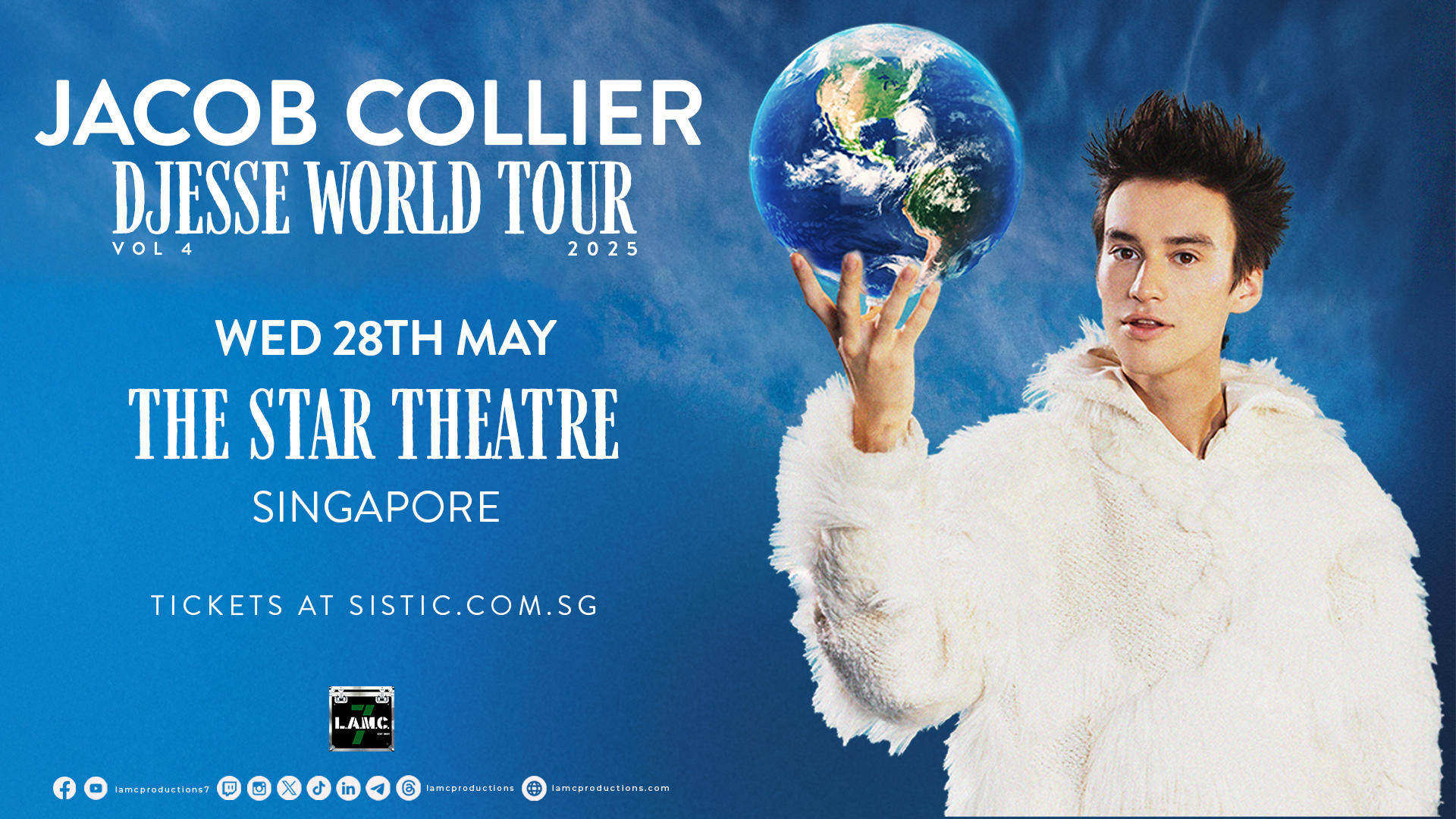 Jacob Collier Live In Singapore - Photo 1 of 2