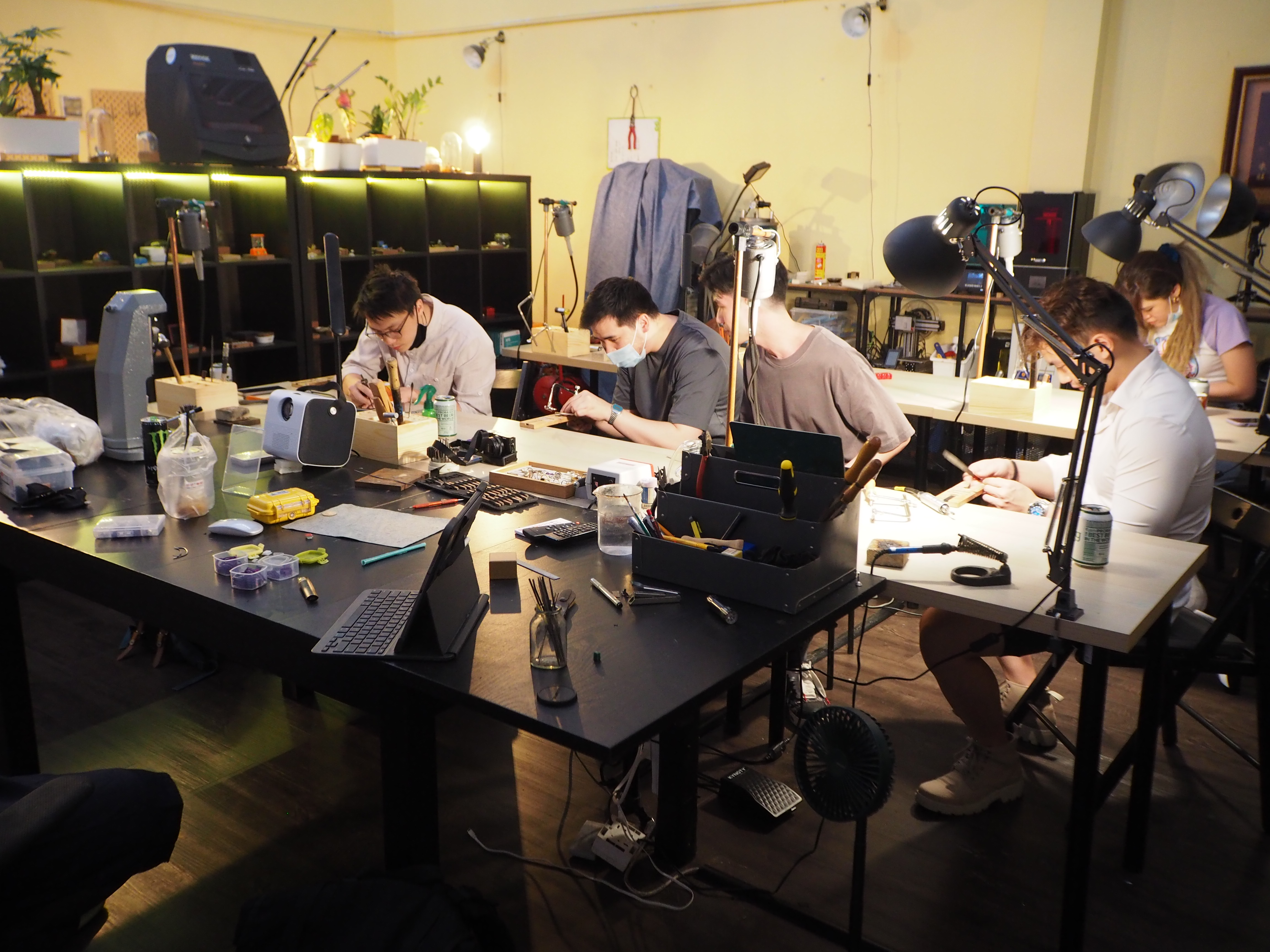 Immerse yourself in the intricate world of lost wax casting where creativity ignites as participants craft unique jewelry pieces transforming wax into beautiful metal treasures in a hands-on workshop.