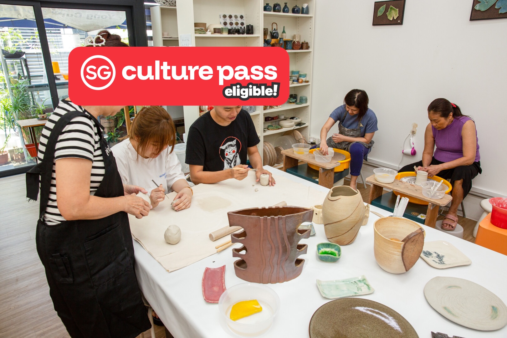 Parent and Child Pottery Experience Class - Photo 1 of 6