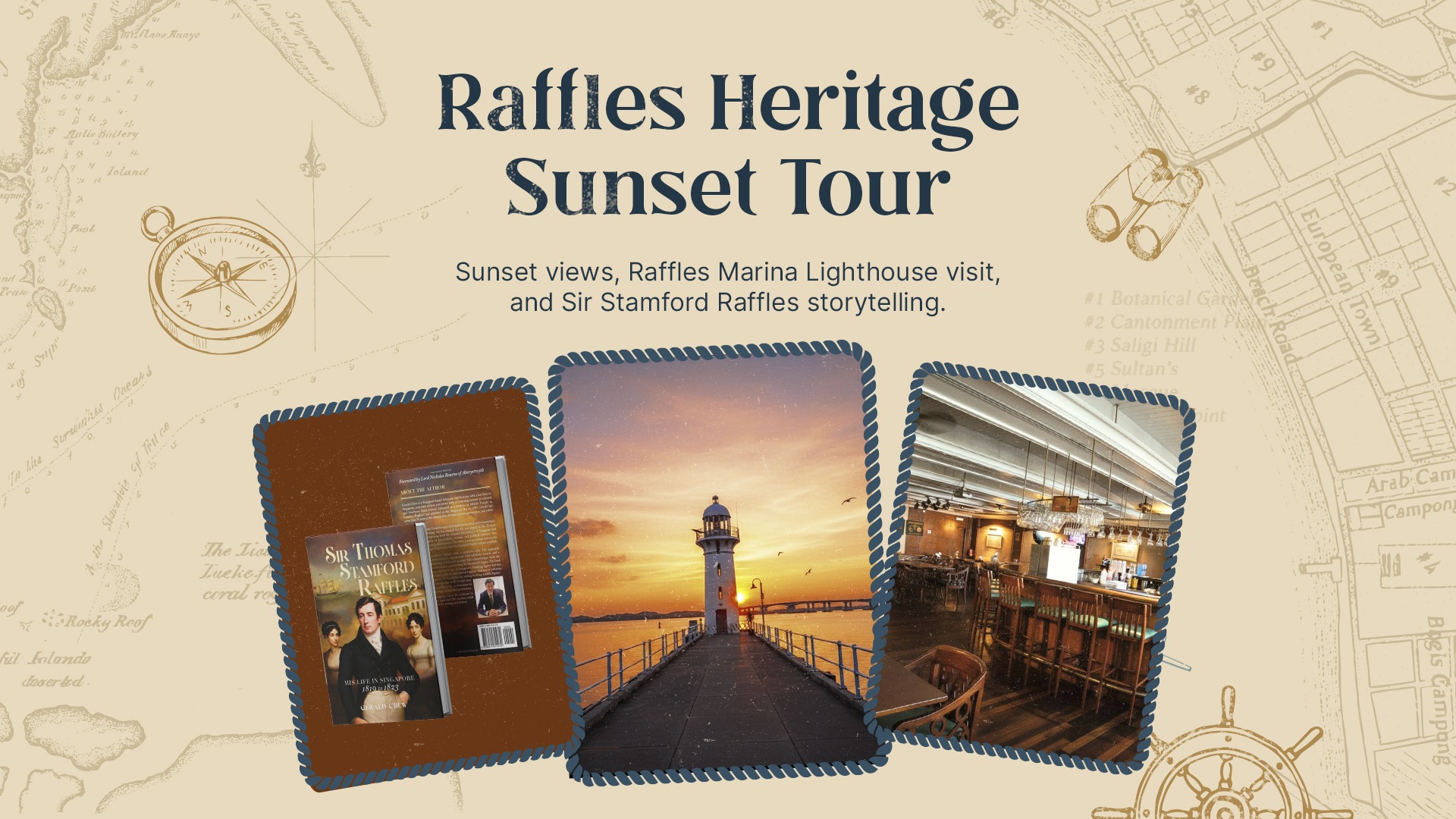 Raffles Heritage Sunset Tour - Photo 1 of 5