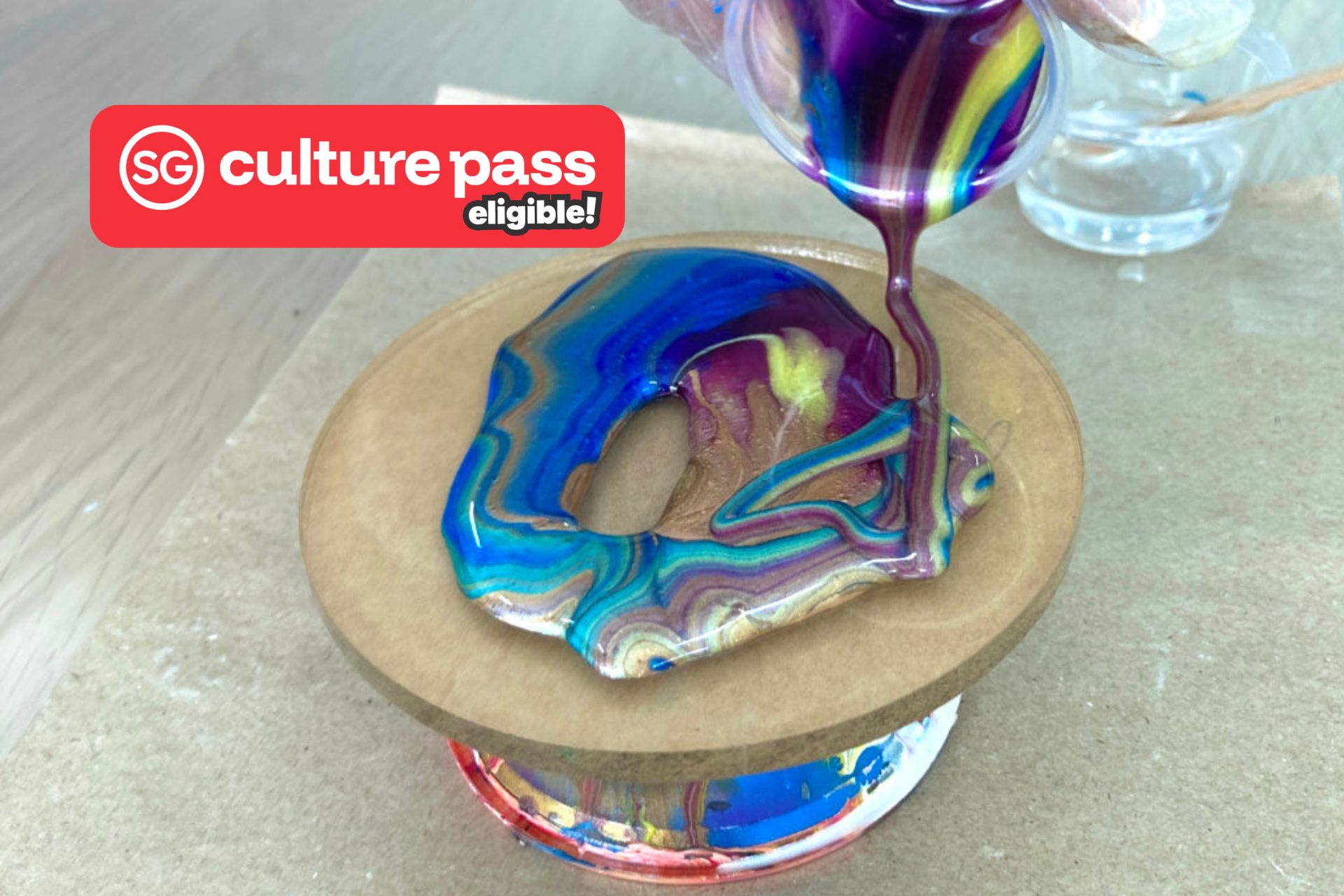 Resin Art Coaster Workshop - Photo 1 of 5