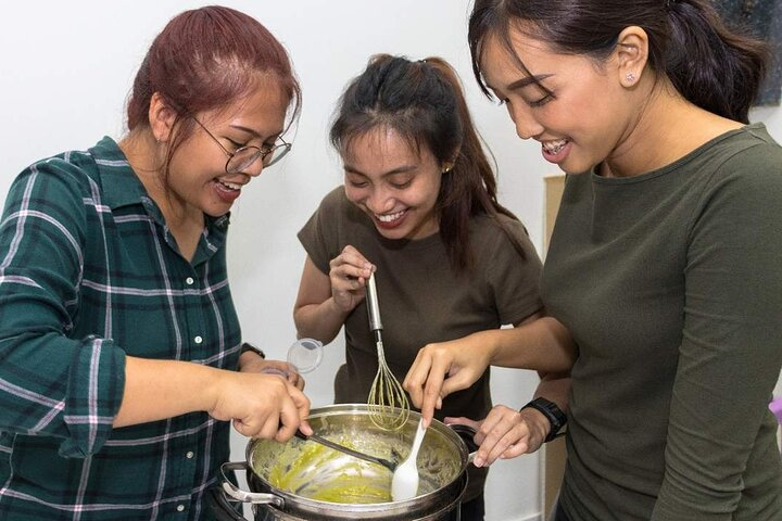 Experience the joy of creating authentic Kaya Jam and Kueh Lapis with friends while discovering the rich history behind these beloved Singaporean snacks. Savor your delicious creations together!