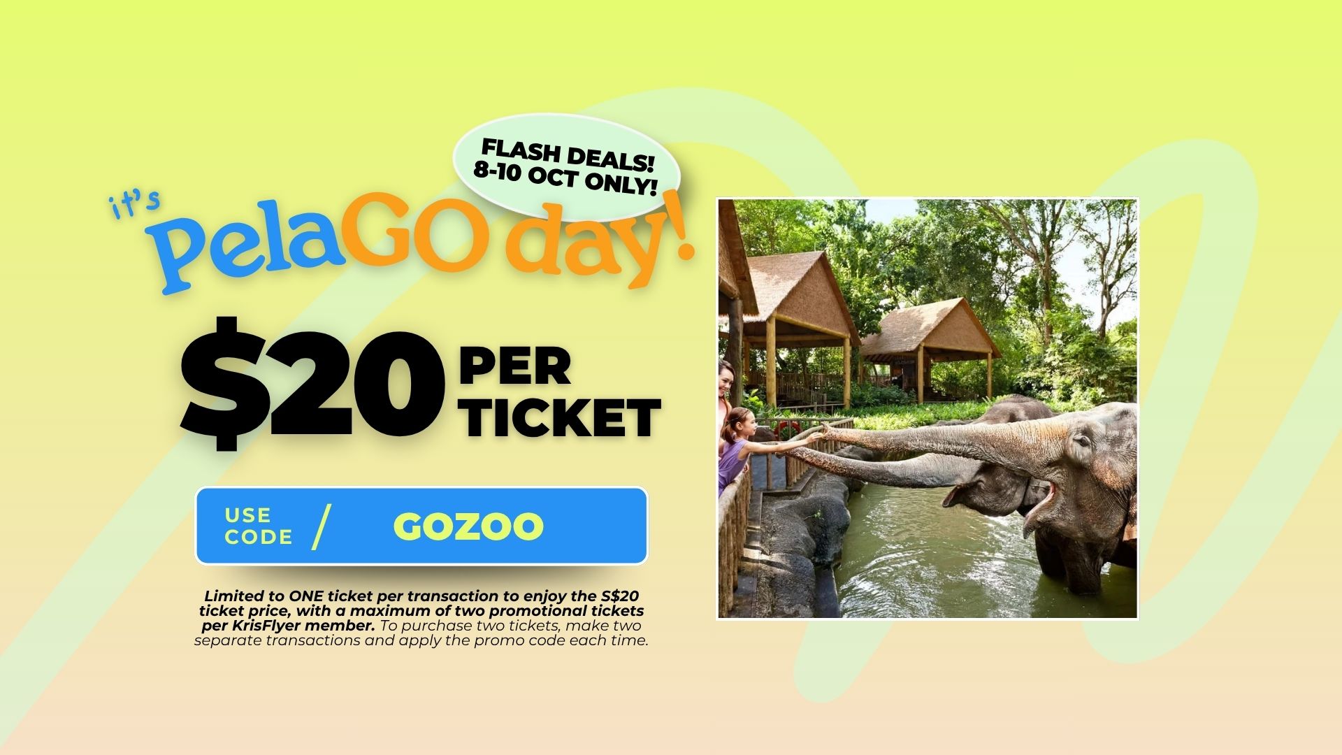 [Pelago Day] Singapore Zoo - Photo 1 of 16