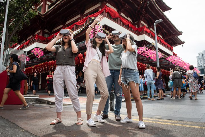 Experience the lively charm of Chinatown as you engage with interactive characters dive into local culture and explore Singapore’s heritage through a fun-filled walking tour.