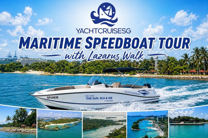 Singapore Speedboat Maritime Guided Tour - Photo 1 of 18