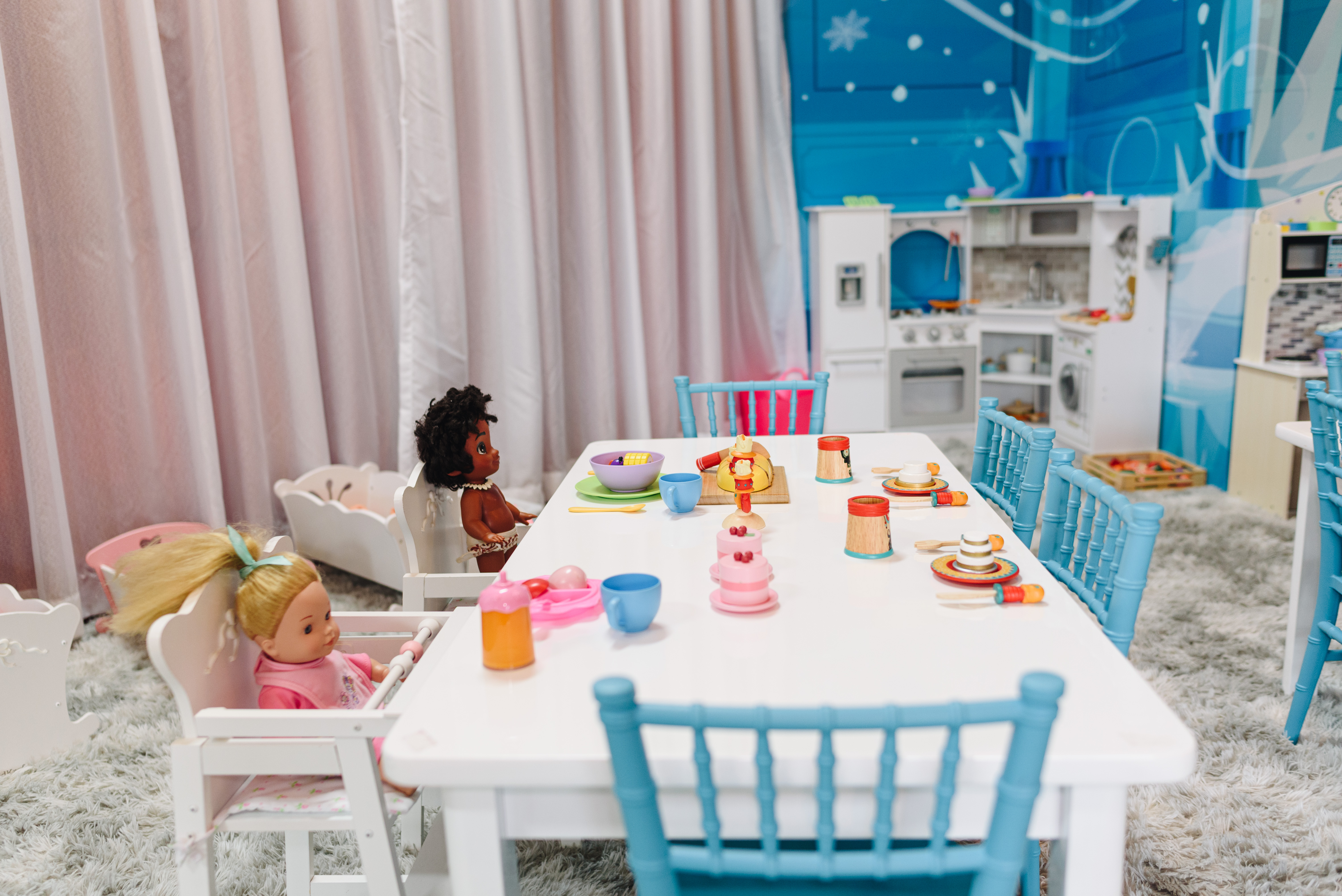 Step into a whimsical setting where children can indulge in delightful tea parties dress up in exquisite gowns and create cherished memories at The Tiara Society in Singapore.