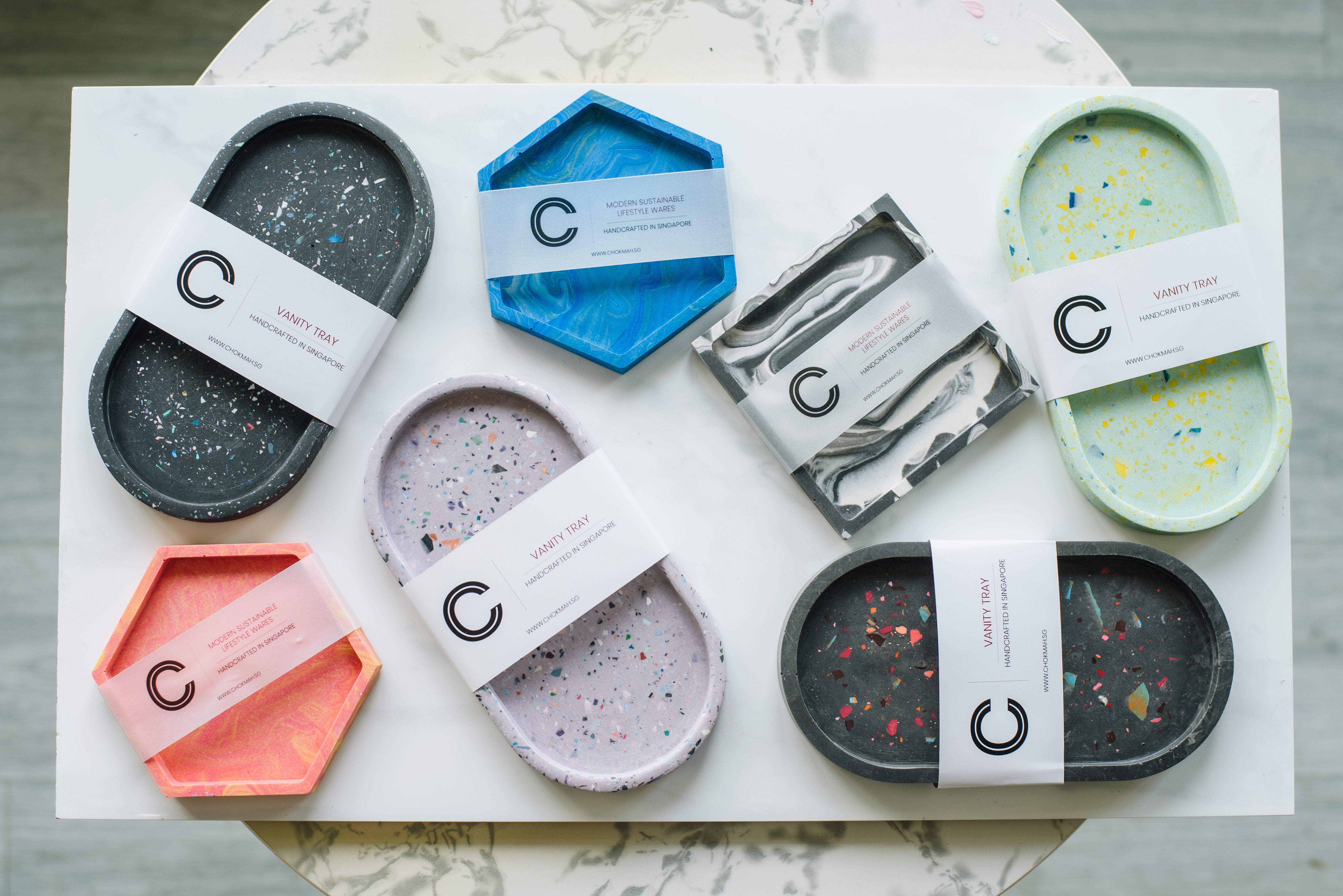 Create a unique keepsake while exploring your creative side. Design a stylish vanity tray in a serene setting perfect for adding a touch of elegance to any travel experience.